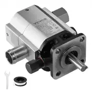 VEVOR Hydraulic Log Splitter Pump, 11GPM, 2 Stage 3000PSI Wood Log Splitter Pump, 1'' Inlet 1/2'' NPT Outlet 3600 RPM Aluminum Hydraulic Gear Pump, fo