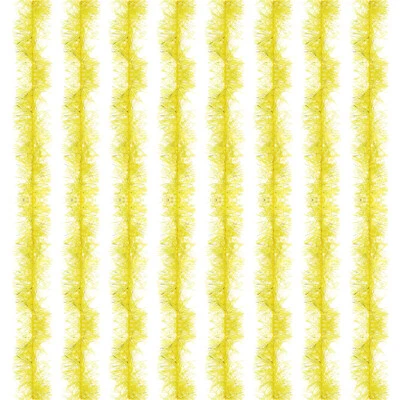 5Ft Feather Boa, 8 Pcs Artificial Fluffy Feather Boas, Yellow