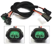 Extension Wire P C H11 Two Harness Head Light Bulb Low Beam Female Socket Plug