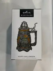 Hallmark Keepsake Hoppy Halloween Beer Stein Cauldron 2022 Ornament NEW