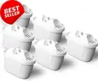 6 Pack Water Filter Compatible with Brita Maxtra, Maxtra+, Marella Jug 2.4L 3.5L