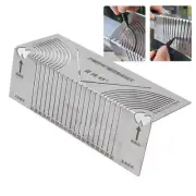 90 Degree Bend Parallel Line Arc Purpose Scriber for Square Pipe Cutting