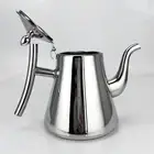Teapot w/ Filter 201 Stainless Steel Thickened Gooseneck Pour Over Coffee KettLE