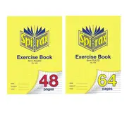Spirax A4 8mm Ruled Exercise Book (Pack of 20) - 64 Pages