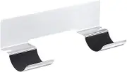 TENOL Wall Mount Dryer Holder Hair Styling Tool Organizer No Drill Straighteners Holder Shelf Hairdryer Rack for Bathroom Door