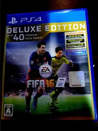 在飛比找Yahoo!奇摩拍賣優惠-PS4 國際足盟大賽 FIFA16 純日版