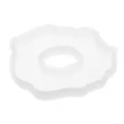Coaster Mold for Epoxy Resin 3.94"x3.35"x0.49" Silicone Geode Casting Tray Mold