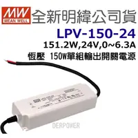 在飛比找蝦皮購物優惠-全新  明緯原裝公司貨 [LPV-150-24] MW ME