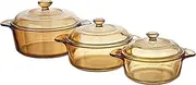 [VISIONS] Versa Pot Set, Amber (6 Pieces)