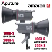 Aputure Amaran 100D 200D 100X 200X S Series LED Video Light Bi-color 2700K-6500K