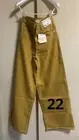 Uniqlo x Marni Baggy Jeans Mustard 56cm Waist New
