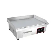 Commercial Single Large Electric Griddle Barbeque Plate Fast Heating 818A