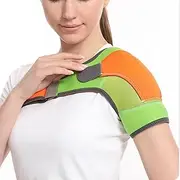 Two-Way Adjustable Sports Shoulder Pads - Unisex Breathable Shoulder Support Brace, Dislocation, Rheumatoid Arthritis, Shoulder Muscle Pain, Shoulder Strap for Men Women