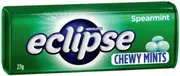Wrigleys Eclipse Spearmint Chewy Mints 27gm x 20