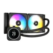 Corsair iCUE H100i ELITE 240mm Liquid CPU Cooler with LCD Display
