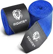 FIGHTR® Boxing Handwraps 160 inches semi-Elastic Hand Wraps with Thumb Loop for Boxing, MMA, Muay Thai & Martial Arts