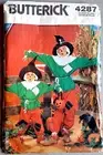 BUTTERICK COSTUME SEWING PATTERN - SCARECROW - CHILDS Size S to XL