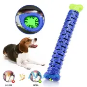 TPR Dog Chew Toys Pet Mouth Cleaning Toothbrush Pet Molar Teeth Brushing Stick