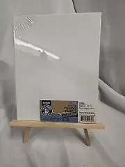 2pk Canvas Panels 8x10 Includes Wooden Easel Stand Screw Adjustable
