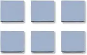6 Pack Magic Texture Art Eraser, Rubbers Erasers for Kids School, Premium Silicone-Based Modeling Clay Eraser for Artists Adults Office, Reusable Drawing Supplies, Dust-Free Multipack Erasers