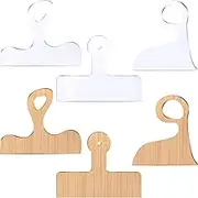 3 Pcs Router Templates for Woodworking Large Charcuterie Board Handle Template Cutting Board Clear Acrylic Angled Curvy Tracing Stencils Guide Tools for Kitchen (Classic Style) Maitys-D2G3JFGA