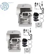 2PCS MS390 49MM Cylinder Piston Kit For Stihl MS290 MS310 029 039 Chainsaw Parts