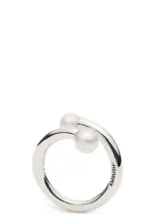 [AMBUSH] Small Pearl Barbell Ring