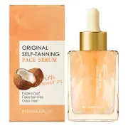 30ml Sunless Tanning Drops Natural Self Tanning Drops with Coconut Oil