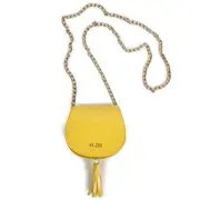 Fashion Girls Messenger Bags Women PU Leather Tassel Chain Saddle Shoulder Crossbody Bag Kids Mini Coin Purse