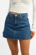 Denim Skorts High Rise - Size 16XL, Women's Relaxed Short