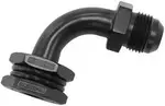 Aeroflow Bulkhead 90 Turbo Drain -10An Male Oil Pan Sump Adapter - AF463-33