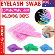 Disposable Eyelash Extension Micro Brush Applicator Make up Mascara Swab AUSTOCK