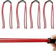 BEZANU Slingshot Replacement Band, 4 PCS Elastic Heavy Pull Rubber Tubular Bands for Outdoor Shooting and Hunting Catapult Replacement Band