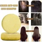 Hair Darkening Shampoo Bar Soap Hair Shampoo Ginger Cleansing Essence Hair T5R5