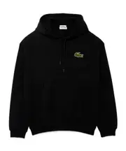 crocodile-patch hoodie XXS,XS black