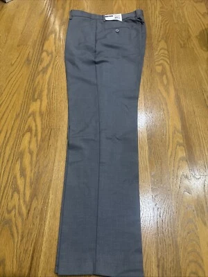 Boys Izod Dress Suit Pants Slack Size 18 New Grey Gray NWT Khaki Regular Fit