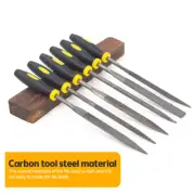 6X Mini Metal Rasp Needle Files Wood Carving Tools Steel Rasp Filing Woodworking