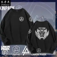 在飛比找露天拍賣優惠-圓領長袖Linkin Park林肯公園搖滾樂隊圓領衛衣重金屬