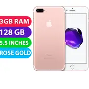 Apple iPhone 7+ Plus (128GB, Rose Gold) - Refurbished (Excellent)