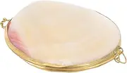 OHPHCALL Pearl Clam Decorative Box Small Jewelry Organizer Ring Case Chic Ring Box for Wife Friends Color