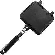 Sandwich Mold 34.5 * 15cm Pan Double Side Grill Fry Pan Cookware Double Face Pan Steak Fry Pan Pancake Outdoor Kitchen Supplies