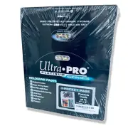 100 ULTRA PRO Platinum Series Hologram 3-Pocket Pages Acid Free *NEW in Box*