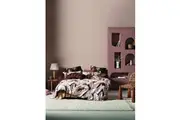 Kalena Quilt Cover Set (Cinnamon) - King
