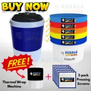 BUBBLEBAGDUDE Bubble Machine 5 Gallon with 5 Bag Kit Bubble Hash Bags Extractor