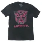 AUTOBOTS (TRANSFORMERS) T-SHIRT Graphic Good Guys Black Short Sleeve NEW