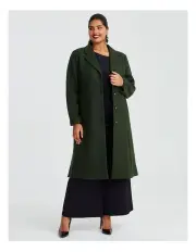 [Taking Shape] Kala Belted Coat in Green