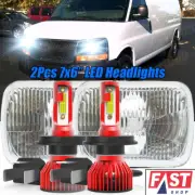2PC 5x7" 7x6 LED Headlight Hi/Lo For Chevy Express 1500 2500 3500 4500 Cargo Van (for: Peugeot)