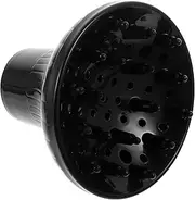 Healeved Large Hair Diffuser for Hair Dryers Professional Black Blow Dryer Diffuser Tool Compatible with Nozzle High Temperature Resistant Design Styling Salon