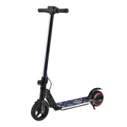 Electric Scooter 130W 16KM/H 8KM Range LED Light Folding Portable Ride Kids Tee