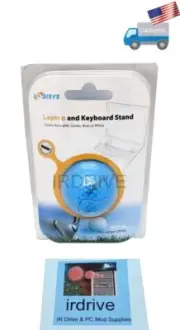 NEW Logisys ST01BL Blue Golf Ball Shaped AntiSlip Notebook & Keyboard Tilt Stand